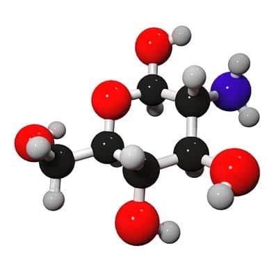 Glucosamine, chemische structuur